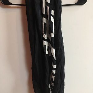 black scarf-the new school